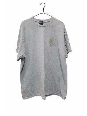 BDG Urban Outfitters Koi Fish Graphic Tee Blue Gray Size L Japanese Art